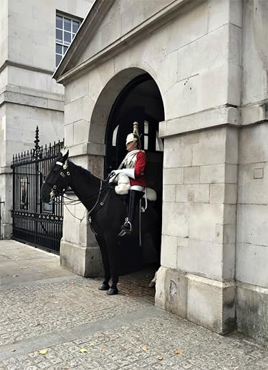 Mounted trooper of the Household Cavalry, Horse Guards, London, September 2017 (Photo: Sarah Sundin)