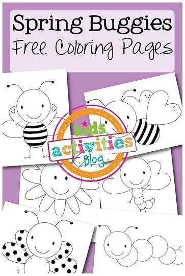 Spring Coloring Sheets For Toddlers