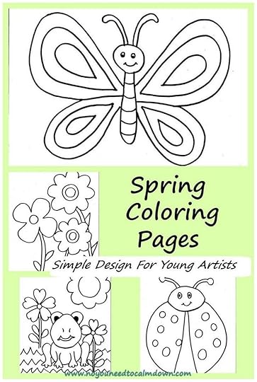 Spring Color Pages Printable