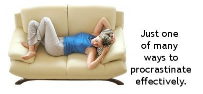 Procrastinate effectively