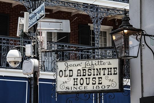 Jean Lafitte's Old Absinthe House, a landmark, New Orleans bars