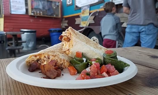 Breakfast burrito from Bonfire Burritos in Golden, Colorado