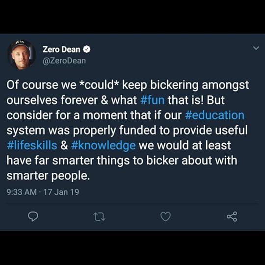 Smarter people bickering about smarter things
