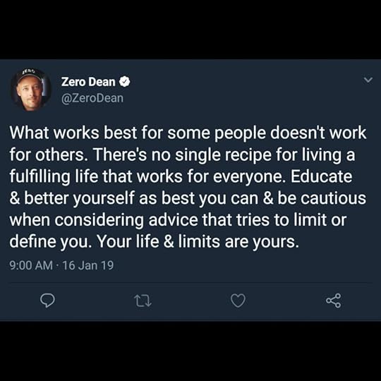 Lessons Learned from The Path Less Traveled by Zero Dean