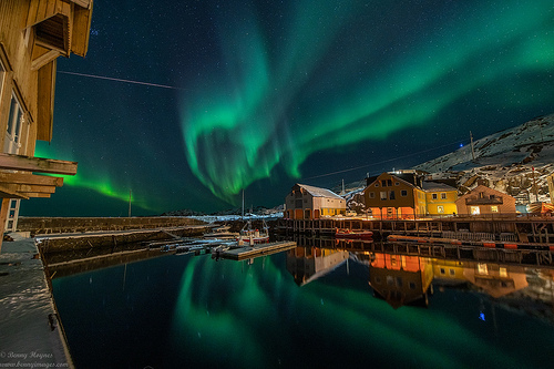 Magical Auroras in Colorful Vesterålen, Norway