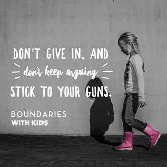 Boundaries with Kids