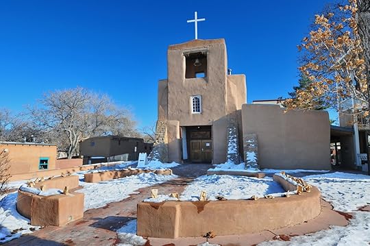 San Miguel Mission Chapel in Santa Fe, New Mexico