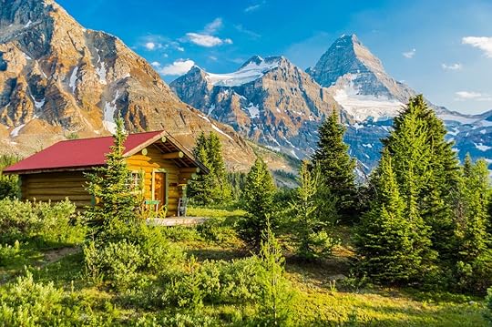 Cabin in the woods of Mount Assiniboine