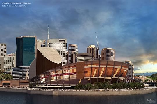 Peter Kollar and Balthazar Korab’s design proposal of Sydney Opera House