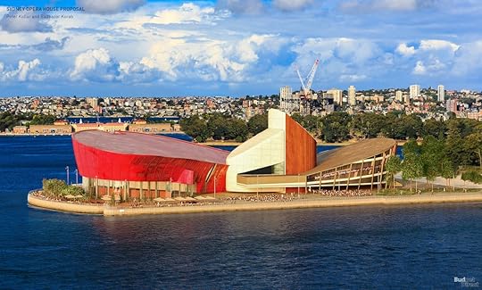 Peter Kollar and Balthazar Korab’s design proposal of Sydney Opera House