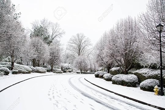 Image result for snowy street