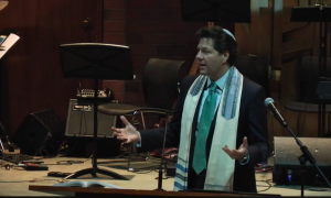 Rabbi Yoshi at Stephen Wise Temple