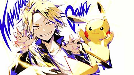 Image result for denki kaminari pikachu