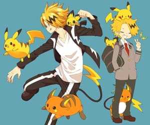 Image result for denki kaminari pikachu