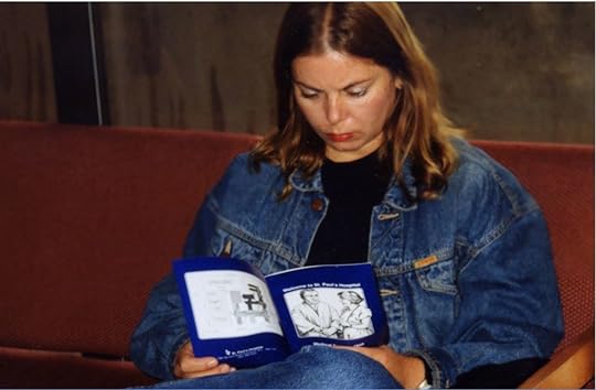 Muriel Lindsay waiting for cancer treatment at St. Paul's Hospital ca.1990s. Photo courtesy Kent LIndsay