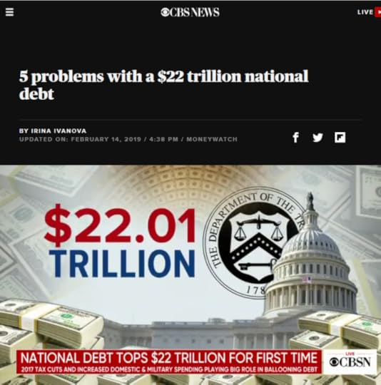 CBS: National Debt Tops 22 Trillion for First Time