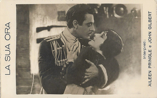 John Gilbert and Aileen Pringle in His Hour (1924)