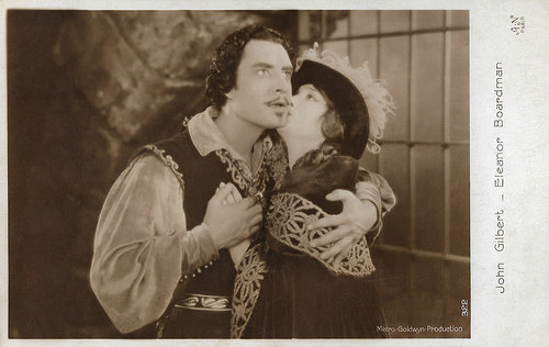 John Gilbert and Eleanor Boardman in Bardelys the Magnificent (1926)