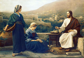 Image result for mary and martha