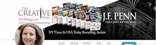 Joanna Penn's Social Media Presence