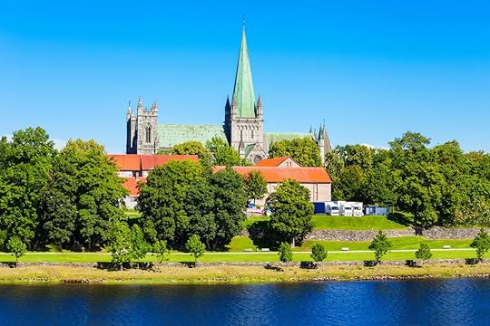 Nidaros Cathedral located in Trondheim, Norway