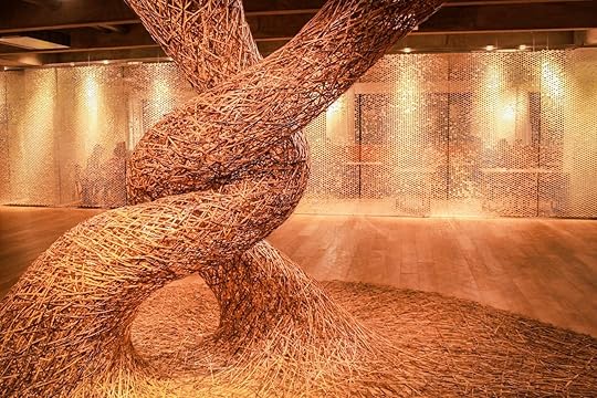 Bamboo Art Sculpture in Sao Paulo's Japan House