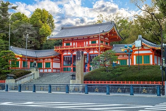 Yasaka Shrine, Golden Gion Shrine, Kyoto, Japan