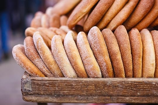Breads from Moroccan market