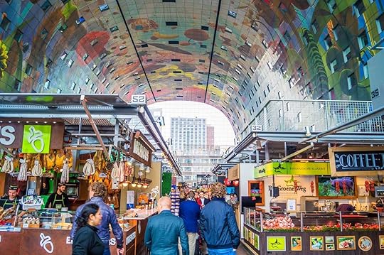 Markthal in Rotterdam, Netherlands