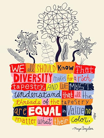 Hand Lettered Quote from Maya Angelou