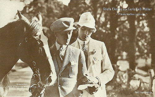 Gösta Ekman in Mästerkatten i stövlar
