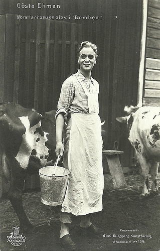 Gösta Ekman in Bomben