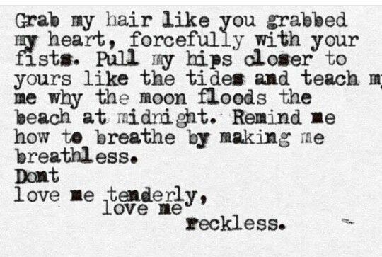 love, quotes, and reckless image