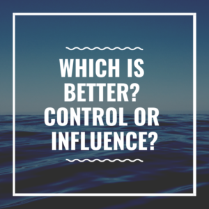 control or influence