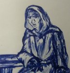 Mysterious Man in Ironfork from Quest of Fire: The Gathering Dark by Brett Armstrong.