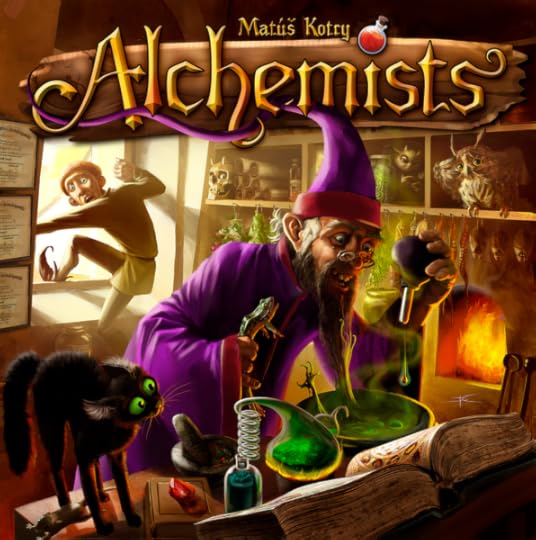 Alchemists board game box cover
