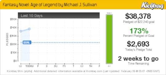 Fantasy Novel: Age of Legend by Michael J. Sullivan -- Kicktraq Mini