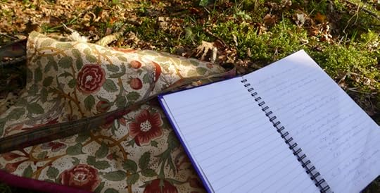 Working in the woods