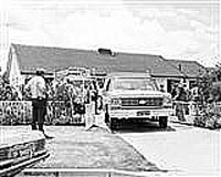 AFRICA'S GREATEST UNSOLVED MURDERS: Smits' rented home in Springs, South Africa (Photo from flat note.co.za)