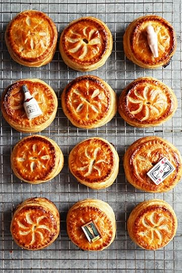 Pistachio Rose Galette des Rois Cookies