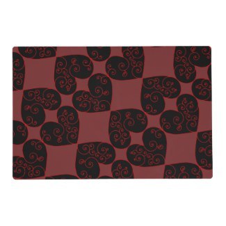 Heart Swirl Placemat