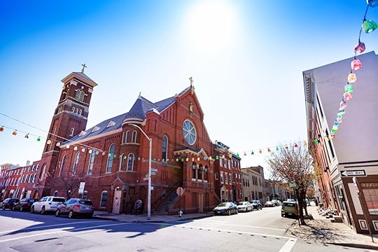 St. Leo's Church in Little Italy, Baltimore, USA