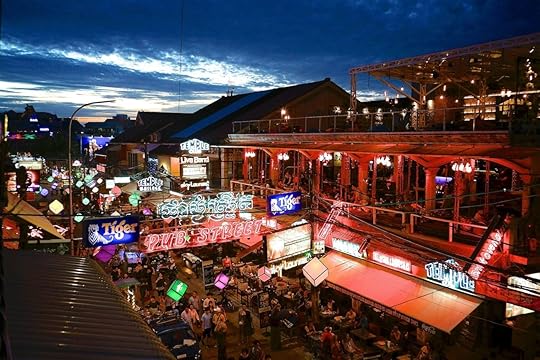 The view you can see when you're on the street at Siem Reap Street