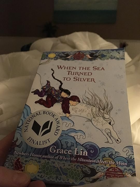 Book cover - when the sea turned to silver