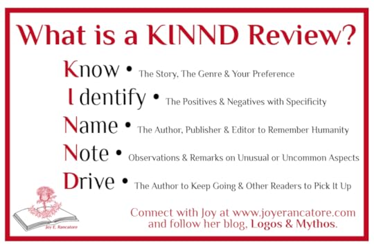 Great book reviews must be honest, but they should also be KINND. Find out what I mean in this post about what is a KINND book review. www.joyerancatore.com