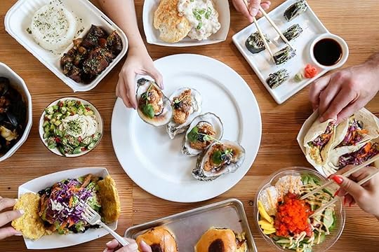 Pythian Market assortment of foods