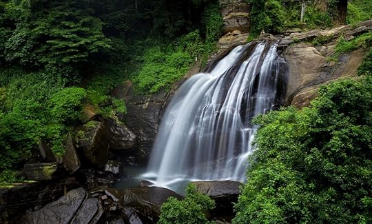 Huluganga Falls, Knuckles Mountain Range, Sri Lanka