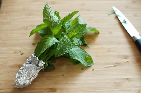 Salt Preserved Herbs from Preserving by the Pint
