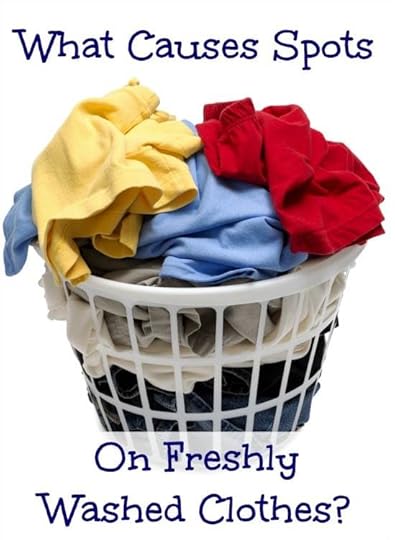 what causes spots on clothes