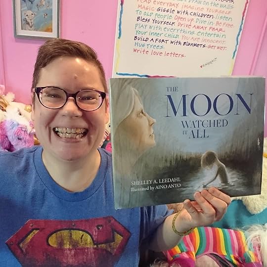 Look what just arrived! Talented illustrator Aino Anto’s @aino_anto_illustration THE MOON WATCHED IT ALL, written by Shelley Leedahl. It’s so exciting and it feels so good to see my friends’ books come out! #kidlit #picturebook<br /><br />If you’re in Toronto she has a book launch at Mabel’s Fables this Wednesday.<br /><br />#ainoanto #illustrator #themoonwatcheditall #shelleyaleedahl #booksmakegreatpresents #mablesfables